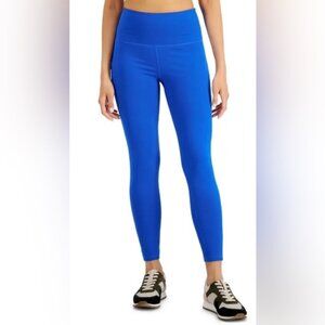 NWT Ideology Cobalt High Waist Side Pocket 7/8 Length Leggings 1X